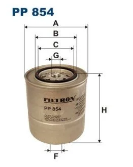 Фильтр топлива FILTRON PP 854