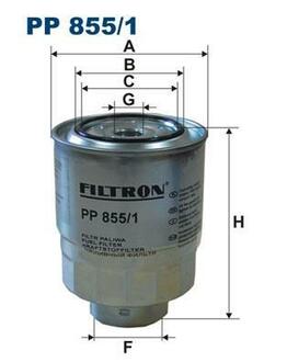 Фильтр топлива FILTRON PP 855/1