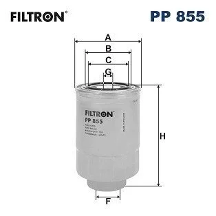 Топливный фильтр FILTRON PP 855