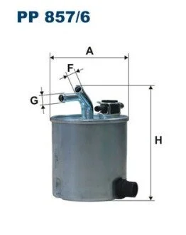 Фильтр топлива FILTRON PP 857/6