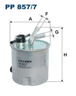 Фильтр топлива FILTRON PP 857/7