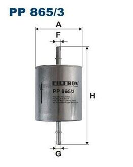 Фильтр топлива FILTRON PP 865/3