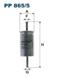 Фiльтр паливний FILTRON PP8655