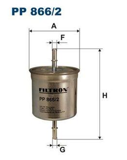 Фильтр топлива FILTRON PP 866/2