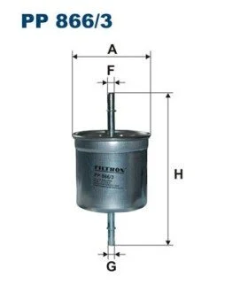 Фильтр топлива FILTRON PP 866/3