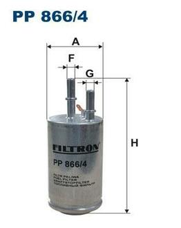Топливный фильтр FILTRON PP 866/4