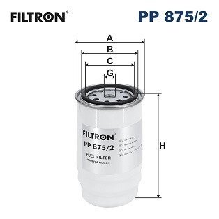 Фільтр палива FILTRON PP 875/2 (фото 1)