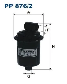 Фильтр топлива FILTRON PP 876/2 (фото 1)