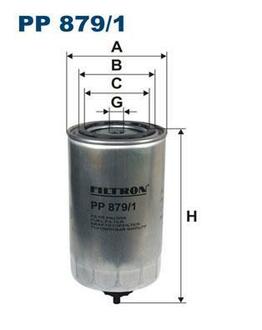 Фільтр палива FILTRON PP 879/1