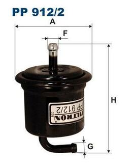 Фильтр топлива FILTRON PP 912/2