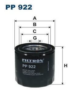 Топливный фильтр FILTRON PP 922