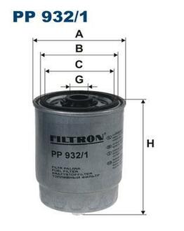 Фильтр топлива FILTRON PP 932/1