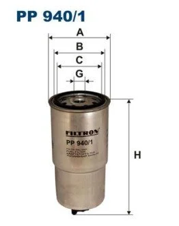 Фильтр топлива FILTRON PP 940/1