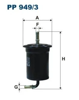 Фильтр топлива FILTRON PP 949/3