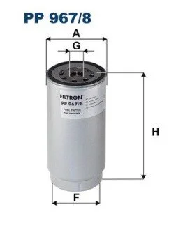 Фильтр топлива FILTRON PP967/8