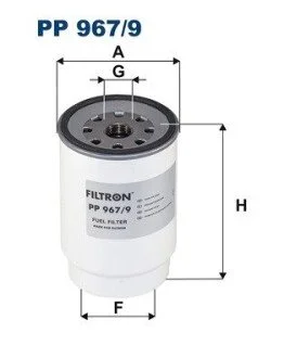 Фильтр топлива FILTRON PP 967/9