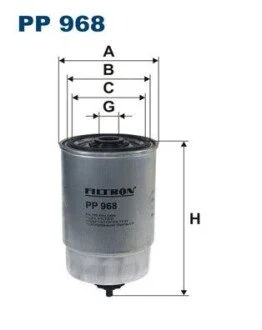 Топливный фильтр FILTRON PP968