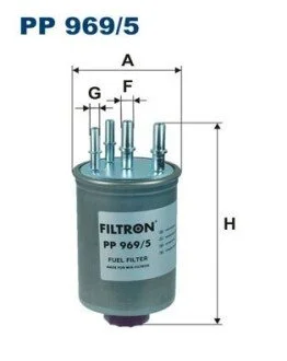 Фильтр топлива FILTRON PP 969/5