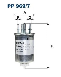 Фильтр топлива FILTRON PP 969/7