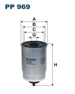 Фильтр топлива FILTRON PP 969 (фото 1)