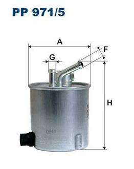 Фільтр палива FILTRON PP 971/5