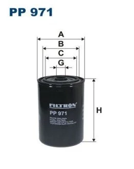 Фільтр палива FILTRON PP 971