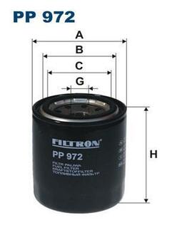 Фильтр топлива FILTRON PP 972 (фото 1)