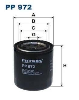 Фильтр топлива FILTRON PP 972
