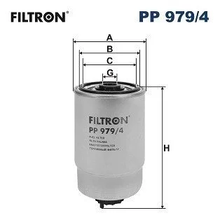 Фильтр топлива FILTRON PP 979/4