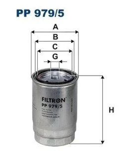 Фильтр топлива FILTRON PP979/5