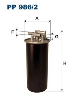Фильтр топлива FILTRON PP 986/2