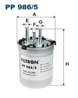 Фильтр топлива FILTRON PP 986/5 (фото 1)