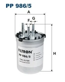Фильтр топлива FILTRON PP 986/5