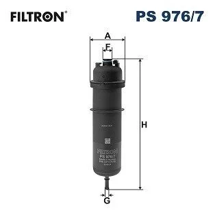 FILTR PALIWA BMW 2, 3, 4, 5, 6, 7, 8, X3, X4, X5, X6, X7 SZT FILTRON PS9767