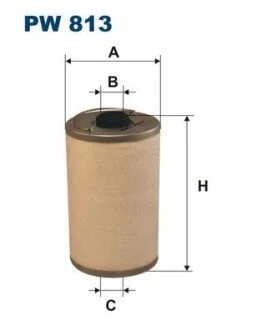 Фильтр топлива FILTRON PW 813 (фото 1)