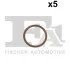 FISCHER VW Ущільнювальне кільце 15*18.6*1.8 мм 076.548.005