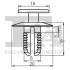 Кліпса кріплення облицювання (затискач) FA1 Fischer Automotive One (FA1) 10-20002.10 (фото 2)