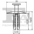 Заклепка (затискач) FA1 Fischer Automotive One (FA1) 10-20006.10 (фото 2)