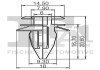 SPINKA KLIPS MOCUJACY 5-SZT Fischer Automotive One (FA1) 10400115 (фото 2)