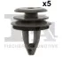 Кліпса кріплення (затискач) FA1 10-40013.5 Fischer Automotive One (FA1) 10400135 (фото 1)