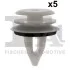 Кліпса кріплення (затискач) FA1 10-40016.5 Fischer Automotive One (FA1) 10400165 (фото 1)