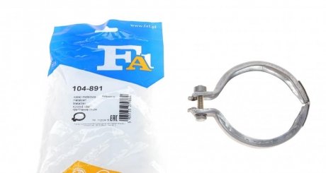 Хомут-затискач металевий Fischer Automotive One (FA1) 104-891