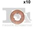 PODKLADKA TERMICZNA WTRYSKIWACZA/10 SZT/ Fischer Automotive One (FA1) 105240010 (фото 1)