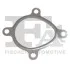 Прокладка выпускной трубы Audi A4/A6 2.7T99-05 Fischer Automotive One (FA1) 110-974 (фото 1)