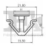 SPINKA KLIPS MOCUJACY 5-SZT Fischer Automotive One (FA1) 11100285 (фото 2)