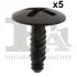 Кліпса (затискач) FA1 11-10034.5 Fischer Automotive One (FA1) 11100345 (фото 1)