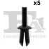 Кліпса кріплення (затискач) FA1 11-20004.5 Fischer Automotive One (FA1) 11200045 (фото 1)