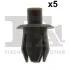 Кліпса кріплення обшивки Audi/Seat/Ford/VW 11200085