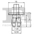 Кліпса кріплення (затискач) FA1 Fischer Automotive One (FA1) 11-20009.10 (фото 2)