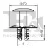 SPINKA NIT Z TWORZYWA SZTUCZNEGO 5-SZT Fischer Automotive One (FA1) 11200175 (фото 2)